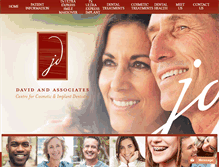 Tablet Screenshot of drjoeldavid.com